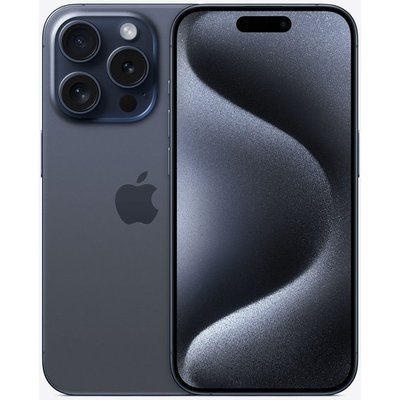 Apple iPhone 15 Pro 128GB Blue Titanium (MTV03) 15-21 фото